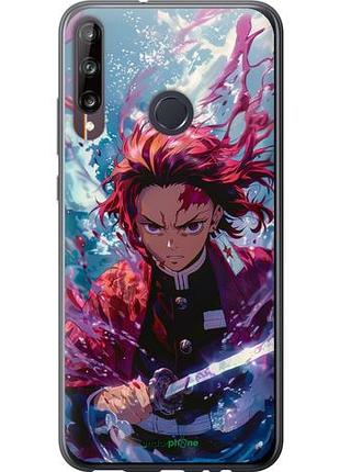 Чехол на huawei p40 lite e танджиро камадо: клинок рассекающий демонов "6111u-1875-10746"