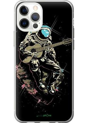 Чехол на iphone 12 pro космонавт с гиратой "4138u-2052-10746"