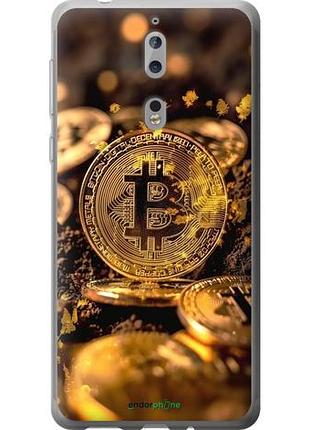 Чохол на nokia 8 золота лихоманка біткойна "6089u-1115-10746"