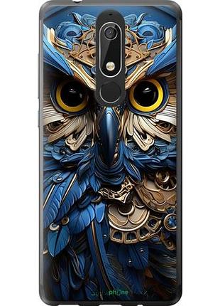 Чехол на nokia 5.1 сова v2 "5649u-1529-10746"