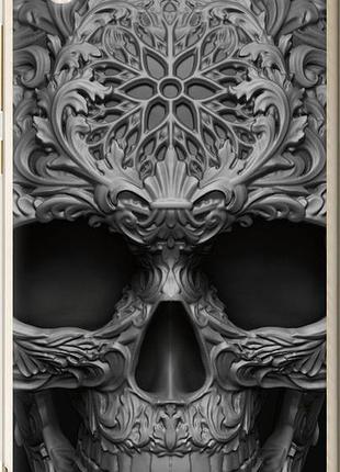 Чехол на huawei y6 ii skull-ornament "4101u-338-10746"
