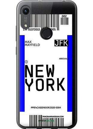 Чехол на huawei honor 8a new york "4861u-1635-10746"