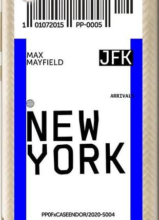 Чехол на huawei y6 ii new york "4861u-338-10746"
