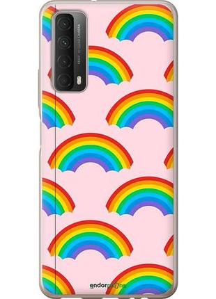 Чехол на huawei p smart 2021 rainbows "4478u-2100-10746"