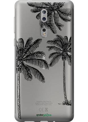 Чехол на nokia 8 пальмы1 "4634u-1115-10746"