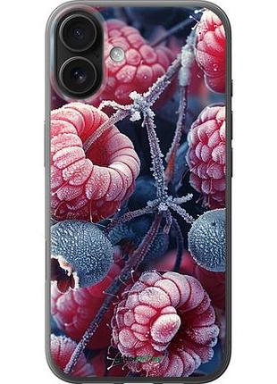 Чехол на iphone 16 plus морозные ягоды "6033u-3714-10746"