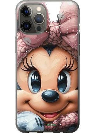 Чохол на iphone 12 pro max мінні маус з бантиком "6055u-2054-10746"
