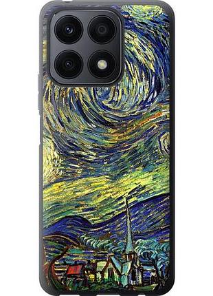 Чехол на huawei honor x8a винсент ван гог. звёздная ночь "163u-2963-10746"