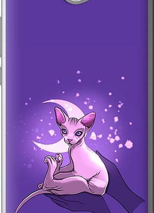 Чехол на huawei y7 2017 кот2 "4676u-1019-10746"