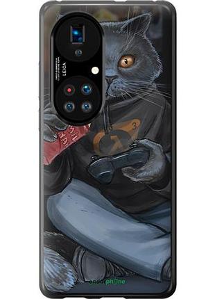 Чехол на huawei p50 gamer cat "4140u-2292-10746"