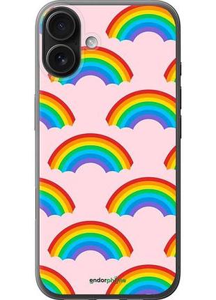 Чехол на iphone 16 plus rainbows "4478u-3714-10746"