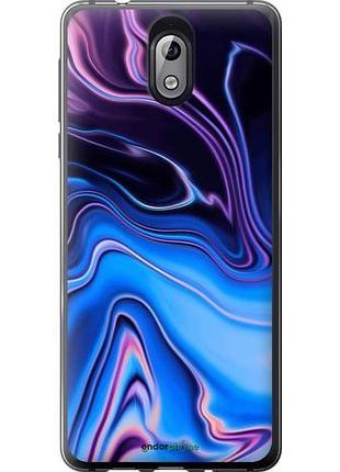 Чехол на nokia 3.1 узор воды "4491u-1530-10746"