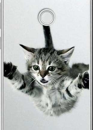 Чохол на huawei p8 lite (2017) літний кошенят "2322u-777-10746"