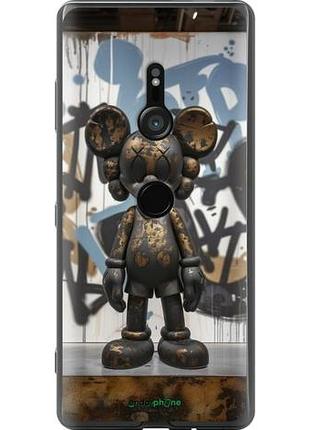 Чехол на sony xperia xz3 h9436 bronze kaws v2 "6098u-1540-10746"