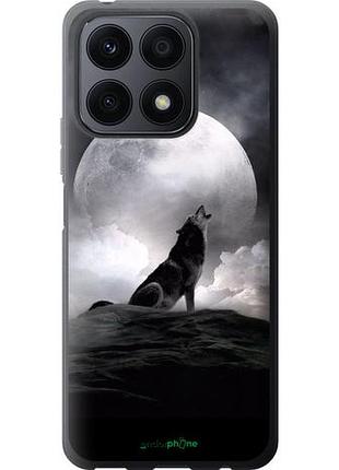 Чехол на huawei honor x8a воющий волк "934u-2963-10746"