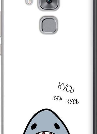 Чехол на huawei nova plus акула "4870u-961-10746"