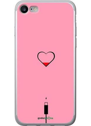 Чохол на iphone se 2020 підзаряджання серця1 "4275u-2013-10746"