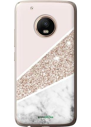 Чохол на motorola moto g5 plus пастельний мармур "4342u-1038-10746"