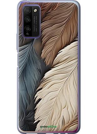 Чехол на huawei honor 30 lite листья в стиле бохо "5643u-2074-10746"
