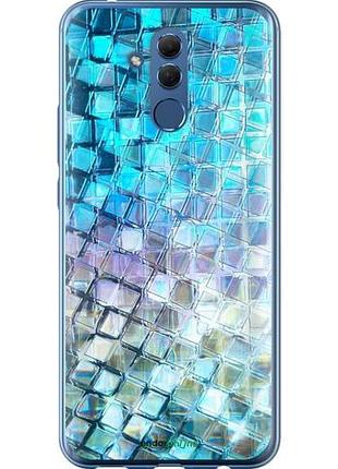Чехол на huawei mate 20 lite переливающаяся чешуя "227u-1575-10746"