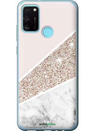 Чохол на huawei honor 9a пастельний мармур "4342u-1900-10746"