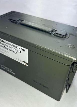 Металлический патронный ящик (m2a1) для калибра 5.45x39, от зсу!