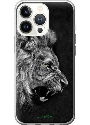 Чехол на iphone 13 pro лев "1080u-2372-10746"