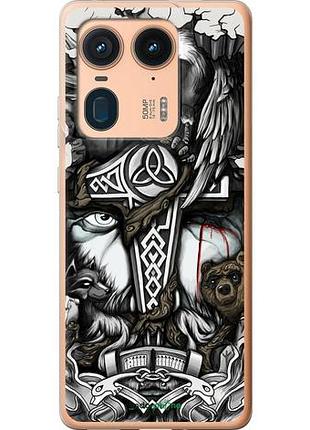 Чохол на motorola edge 50 ultra тату вікінг "4098u-3760-10746"