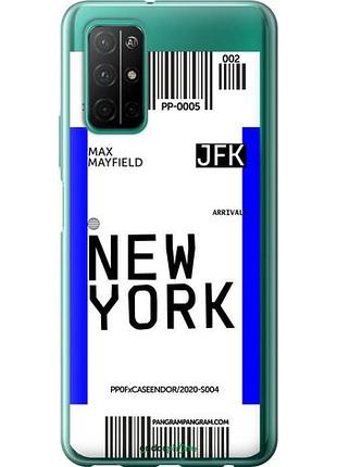 Чехол на huawei honor 30s new york "4861u-1897-10746"
