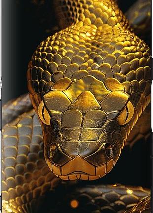 Чехол на sony xperia z3 compact d5803 golden snake "6072u-277-10746"