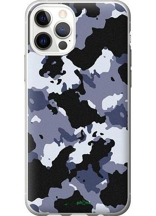 Чехол на iphone 12 камуфляж v4 "1182u-2053-10746"