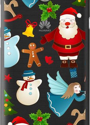 Чехол на huawei y5 ii новогодний 1 "4614u-496-10746"