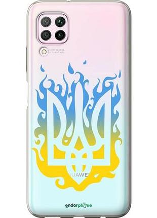 Чехол на huawei p40 lite герб v1 "5258u-1887-10746"