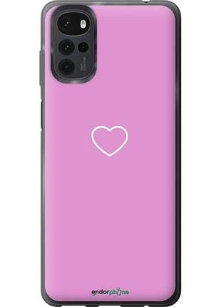 Чехол на motorola g22 сердце 2 "4863u-2681-10746"