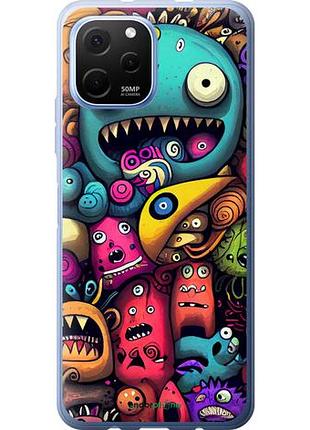Чохол на huawei nova y61 змішані монстри "5549u-2983-10746"