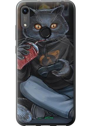 Чехол на huawei y6s gamer cat "4140u-1871-10746"