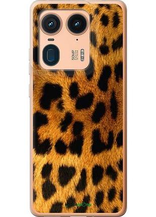 Чехол на motorola edge 50 ultra шкура леопарда "238u-3760-10746"