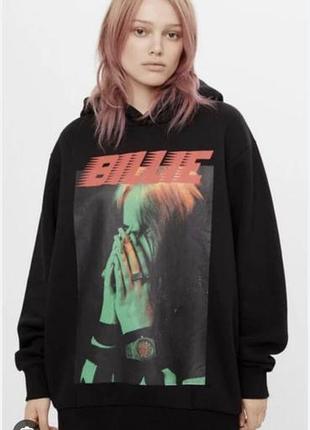 Худи bershka x billie eilish