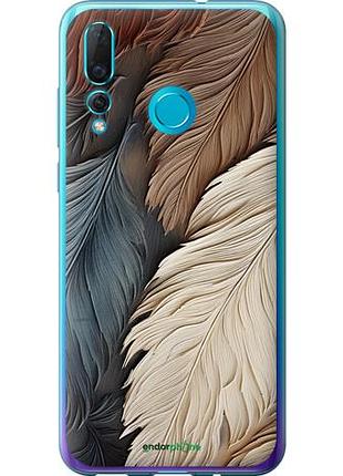 Чохол на huawei nova 4 листя в стилі бохо "5643u-1632-10746"
