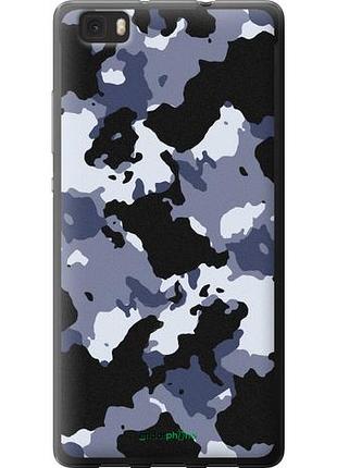 Чехол на huawei ascend p8 lite камуфляж v4 "1182u-126-10746"