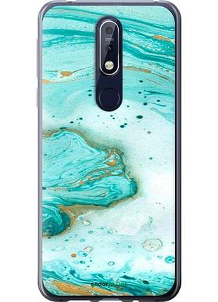 Чохол на nokia 7.1 мармуровий "4895u-1593-10746"