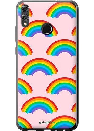 Чехол на huawei honor 8x rainbows "4478u-1596-10746"