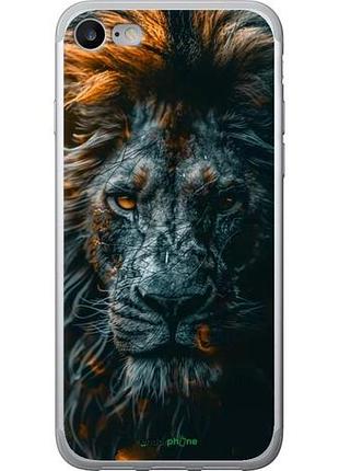 Чехол на iphone 7 лев в сумерках "6154u-336-10746"