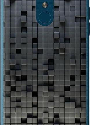 Чехол на lg k8 2018 кубики "1061u-1384-10746"