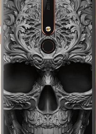 Чохол на nokia 6 2018 skull-ornament "4101u-1386-10746"