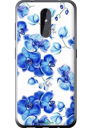 Чохол на nokia 3.2 блакитні орхідеї "4406u-1705-10746"