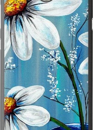Чехол на huawei y5 ii красивые арт-ромашки "4031u-496-10746"