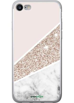 Чехол на iphone 7 пастельный мрамор "4342u-336-10746"