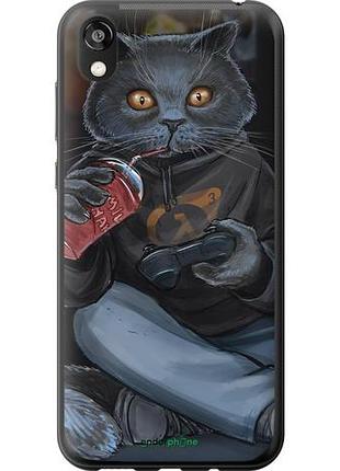 Чехол на huawei honor 8s gamer cat "4140u-1679-10746"