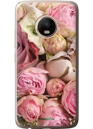 Чехол на motorola moto g5 plus розы v2 "2320u-1038-10746"